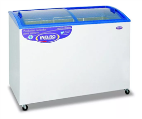Freezer Marca Inelro Modelo Fih 270 Pi De 254 Litros Visor