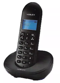 Teléfono inalámbrico Noblex NDT4000TW negro
