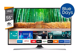 Televisor Samsung Smart Tv 55p Led Uhd 4k Mu6100
