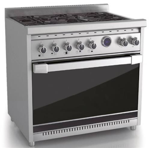 Orbis Cocina 55cm Gas - Horno Eléctrico 96EAC3M Inox