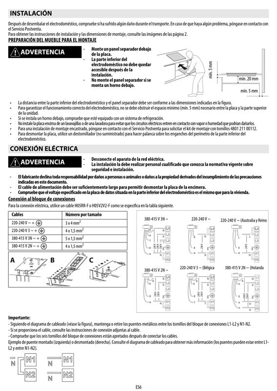 ANAFE ARISTON NIA 640 B ELECTRICO POR INDUCCION - Cosmo Cocina-ANAFE ...